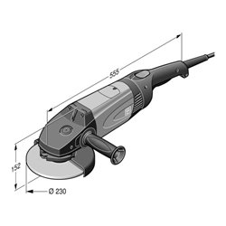 Fein Winkelschleifer WSG 25-180