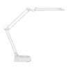 Schreibtischlampe Metall/Ku.weiß H.max.450mm m.Standfuß m.LED