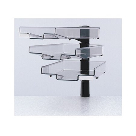 Hansa-Technik Schwenkflügler 5033004 DIN A4 3Schalen schwarz