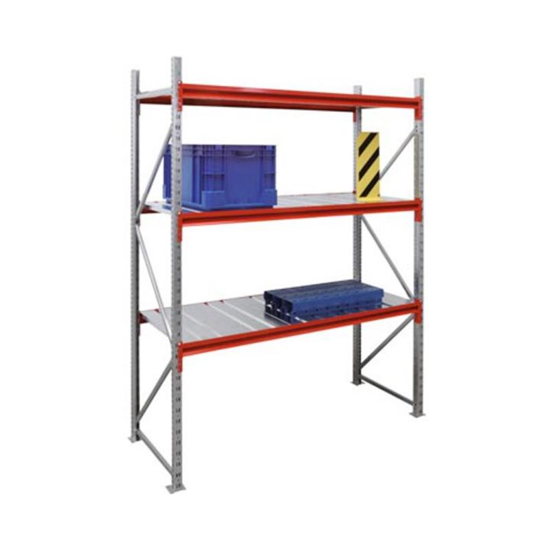 Regalwerk WILLY Weitspannregal 500 Stahl Grundfeld HxBxT 2000x2100x800mm