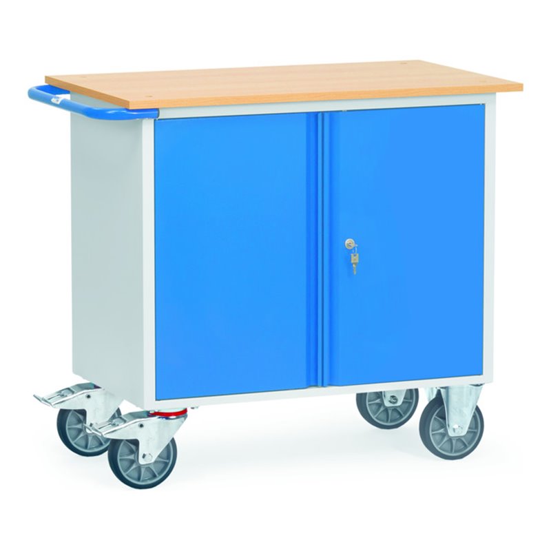 Fetra Werkstattwagen 2456 - Tragkraft 400kg TPE-Reifen