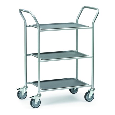 fetra Servierwagen 5033 - Tragkraft 90kg TPE-Reifen