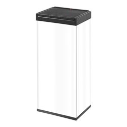 Hailo Großraum-Abfallbox Big Box Touch 60 weiß