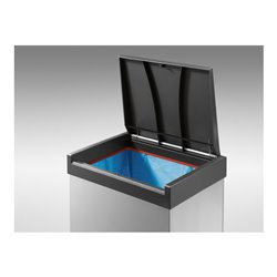 Hailo Großraum-Abfallbox Big Box Touch 60 weiß