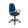 Taurosit Komfort-Bürostuhl ECO CPT-System Rückenlehne verstellbar Blau