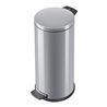 Hailo Solid 20, Tret-Mülleimer, 18 l Silber