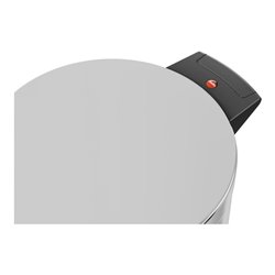 Hailo Solid 14, Tret-Mülleimer, 12 l Edelstahl