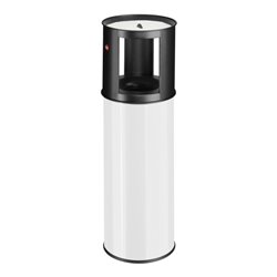 Hailo ProfiLine Care 25 Weiß Ascher-Papierkorb-Kombination