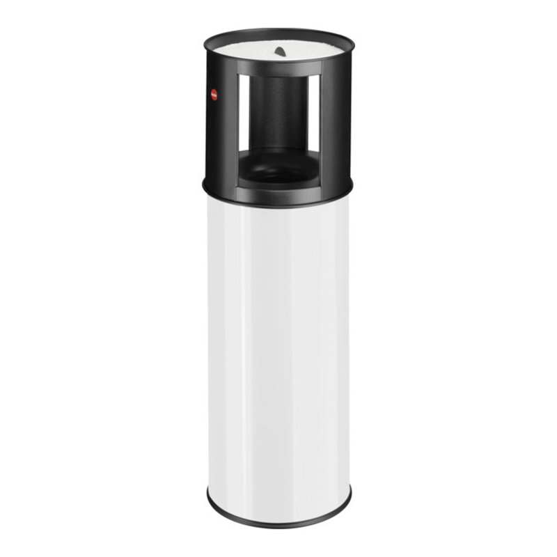 Hailo ProfiLine Care 25 Weiß Ascher-Papierkorb-Kombination