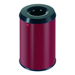 Hailo ProfiLine Safe 30 Kaminrot Flammenlöschender Papierkorb