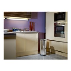 Hailo Abfallsammler TOPdesign26 Silber Inneneimer: Kunststoff