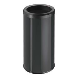 Hailo BigBin Quick 45, Schwarz, Inneneimer: Kunststoff