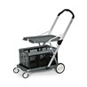 Clax Klappmobil grau/grau mit Klappbox Traglast 60 kg