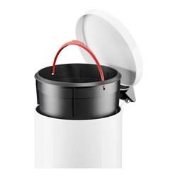 Hailo Solid 14, Tret-Mülleimer, 12 l Weiß