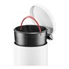 Hailo Solid 14, Tret-Mülleimer, 12 l Weiß