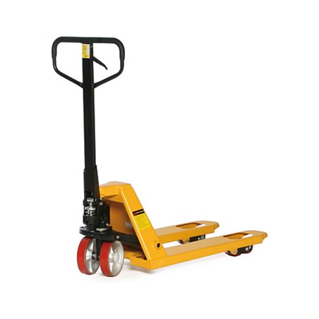 Taurolifter Palettenhubwagen Traglast 2500 kg Gabellänge 800 mm Polyurethan gelb