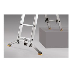 Hailo Mehrzweckleiter ProfiLine duo 2-teilig 2x8 Sprossen