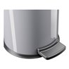 Hailo Solid 4, Tret-Kosmetik-Mülleimer, 3 l Silber