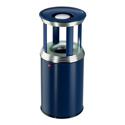 Hailo ProfiLine combi pro 30 Saphirblau Ascher-Papierkorb-Kombination