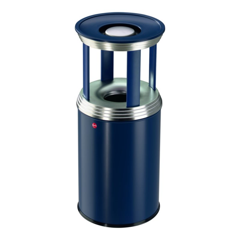 Hailo ProfiLine combi pro 30 Saphirblau Ascher-Papierkorb-Kombination