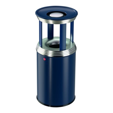 Hailo ProfiLine combi pro 30 Saphirblau Ascher-Papierkorb-Kombination