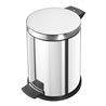 Hailo Solid 14, Tret-Mülleimer, 12 l Edelstahl