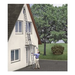 Hailo Seilzugleiter ProfiStep duo 2-Teilig 2 x 18 Sprossen