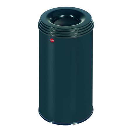 Hailo ProfiLine Safe 20 Schwarz Flammenlöschender Papierkorb