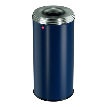 Hailo ProfiLine Safe pro 50 Saphirblau Flammenlöschender Papierkorb
