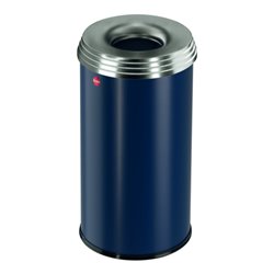 Hailo ProfiLine Safe pro 20 Saphirblau Flammenlöschender Papierkorb
