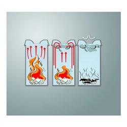 Hailo ProfiLine Safe 15 Kaminrot Flammenlöschender Papierkorb