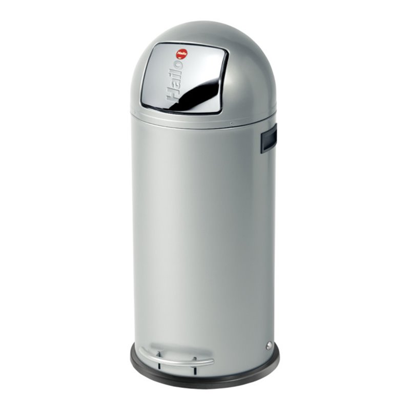 Hailo Großraum-Abfallbox Kick Maxx 50 silber