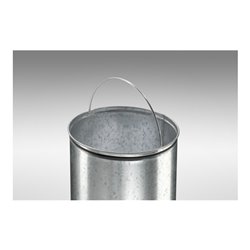 Hailo Großraum-Abfallbox Kick Maxx 50 silber