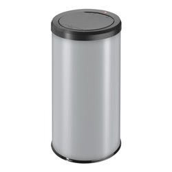 Hailo Großraum-Abfallbox Big Bin Touch 45 silber