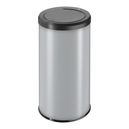 Hailo Großraum-Abfallbox Big Bin Touch 45 silber