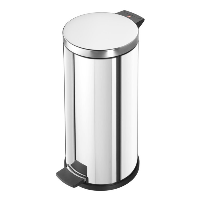 Hailo Solid 20, Tret-Mülleimer, 18 l Edelstahl
