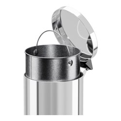 Hailo Solid 20, Tret-Mülleimer, 18 l Edelstahl