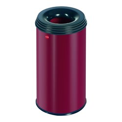 Hailo ProfiLine Safe 20 Kaminrot Flammenlöschender Papierkorb