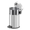 Hailo Solid 4, Tret-Kosmetik-Mülleimer, 3 l Edelstahl