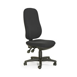 Taurosit Armlehnen für Hochlehn-Drehstuhl höhenverstellbar Kunststoff Schwarz