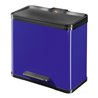 Hailo Tret-Abfalltrenner öko duo 30 Stahlbl. blau 19 Liter+11 Liter
