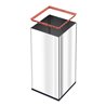 Hailo Großraum-Abfallbox Big Box Touch 80 silber