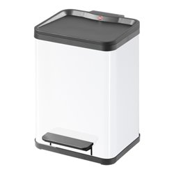 Hailo Tret-Abfalltrenner öko duo22 Weiß Inneneimer: Kunststoff