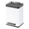 Hailo Tret-Abfalltrenner öko duo22 Weiß Inneneimer: Kunststoff
