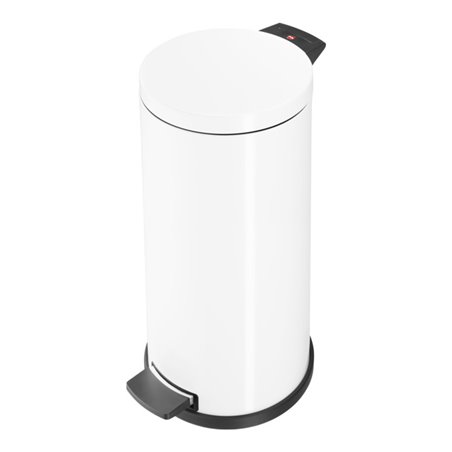 Hailo Solid 20, Tret-Mülleimer, 18 l Weiß