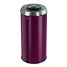 Hailo ProfiLine Safe pro 50 Bordeaux-Rot Flammenlöschender Papierkorb