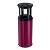 Hailo ProfiLine combi plus 50 Rot Ascher-Papierkorb-Kombination