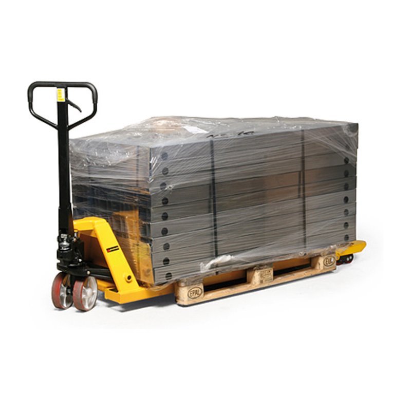 Taurolifter Palettenhubwagen Traglast 2000 kg Gabellänge 1800 mm Polyurethan gelb