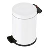 Hailo Solid 4, Tret-Kosmetik-Mülleimer, 4 l Weiß 