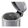 Hailo Solid 4, Tret-Kosmetik-Mülleimer, 4 l Silber